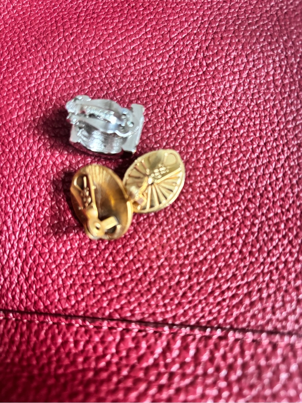 Vintage YSL ST John Earrings Lot of 3 single - Picture 2 of 16